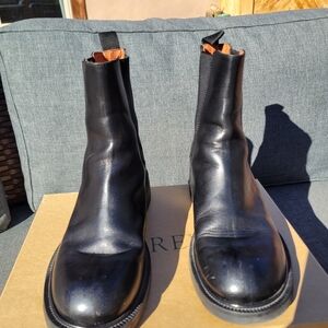 J. Crew Chelsea style boots, 8, black